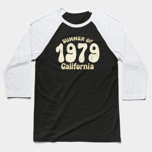 1979 california vintage distressed old retro Baseball T-Shirt